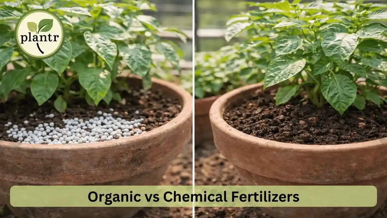 Difference between organic and chemical fertilizers for plants