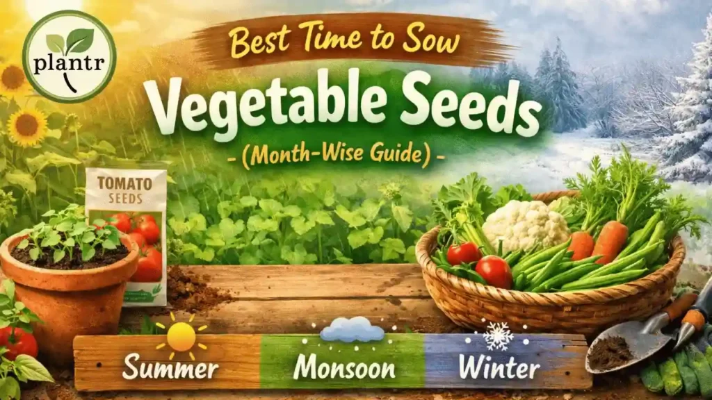 best time to sow vegetable seeds in India