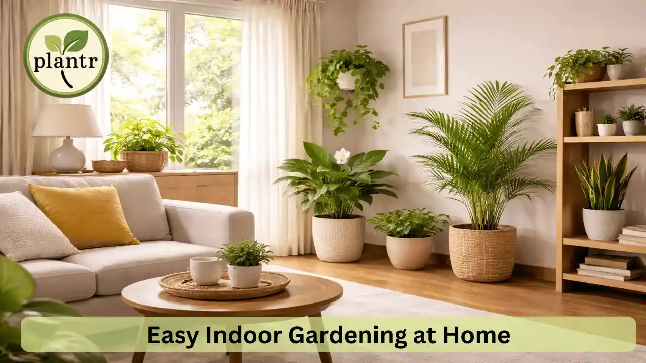 easy indoor gardening with plants in Indian homes