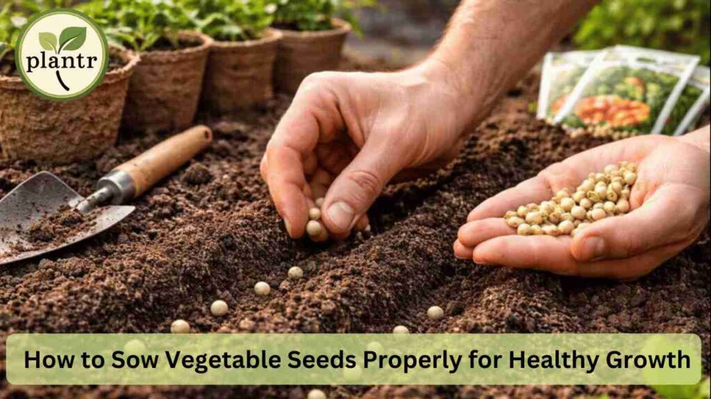 how to sow vegetable seeds properly