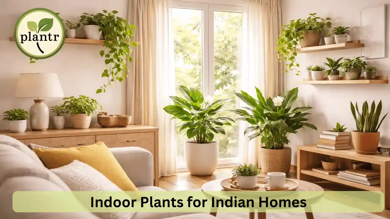 indoor plants for Indian homes with natural light