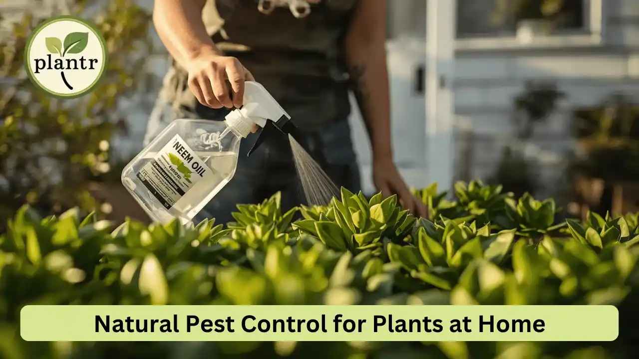 natural pest control for plants using neem oil and soap water