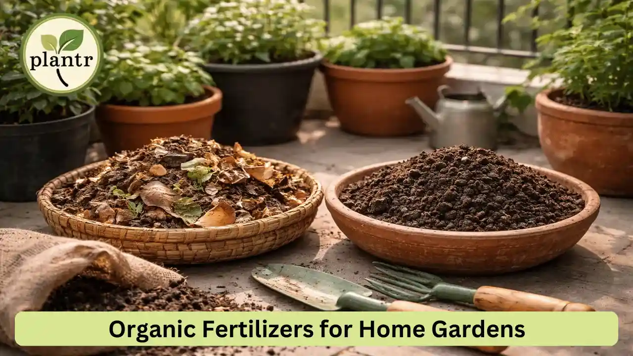 organic fertilizer for home garden plants