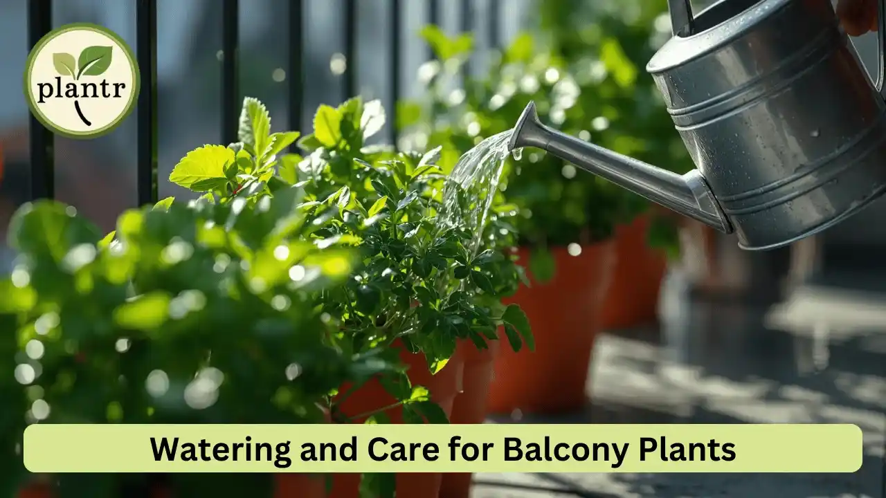 watering tips for balcony plants in home garden