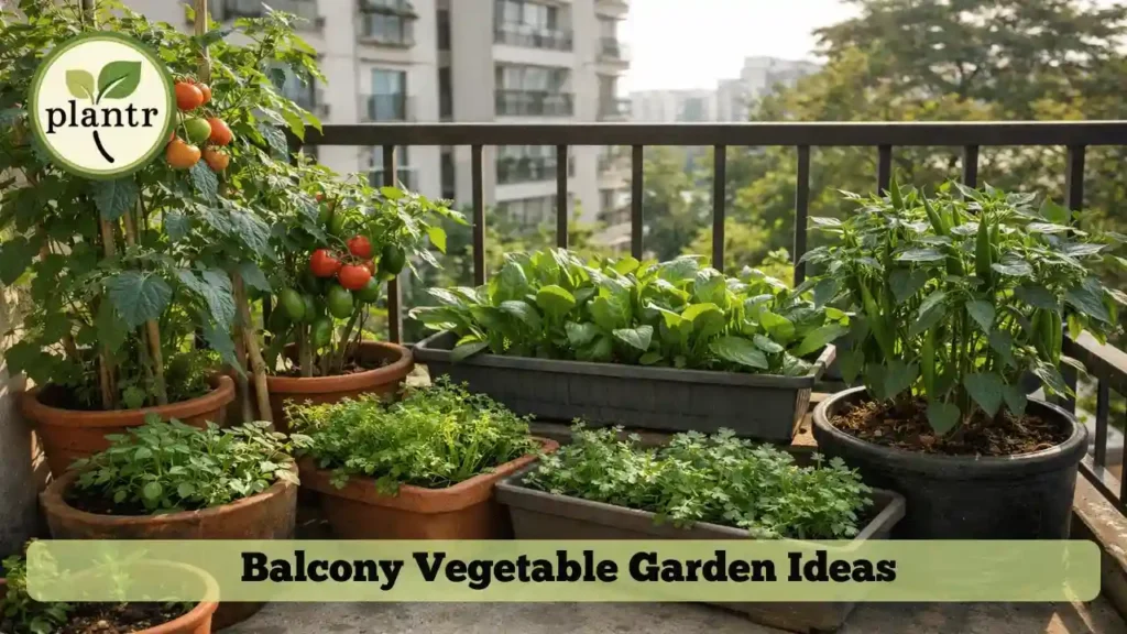 Best Vegetables to Grow in Balcony Garden in small Indian apartment space