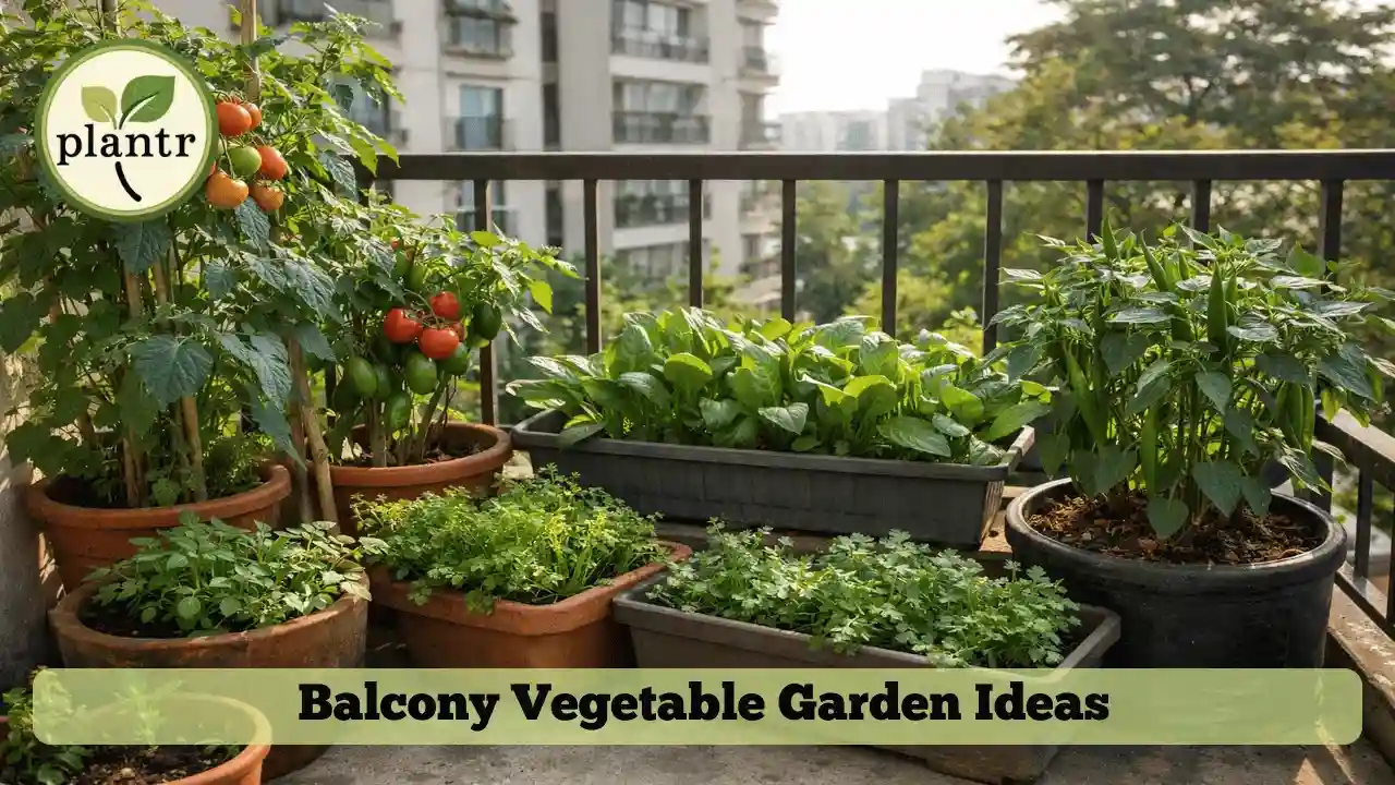 Best Vegetables to Grow in Balcony Garden in small Indian apartment space