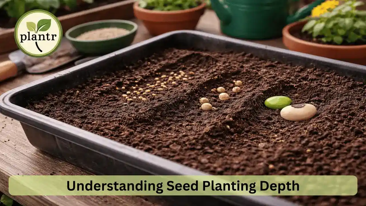 Correct seed planting depth for beginners in gardening