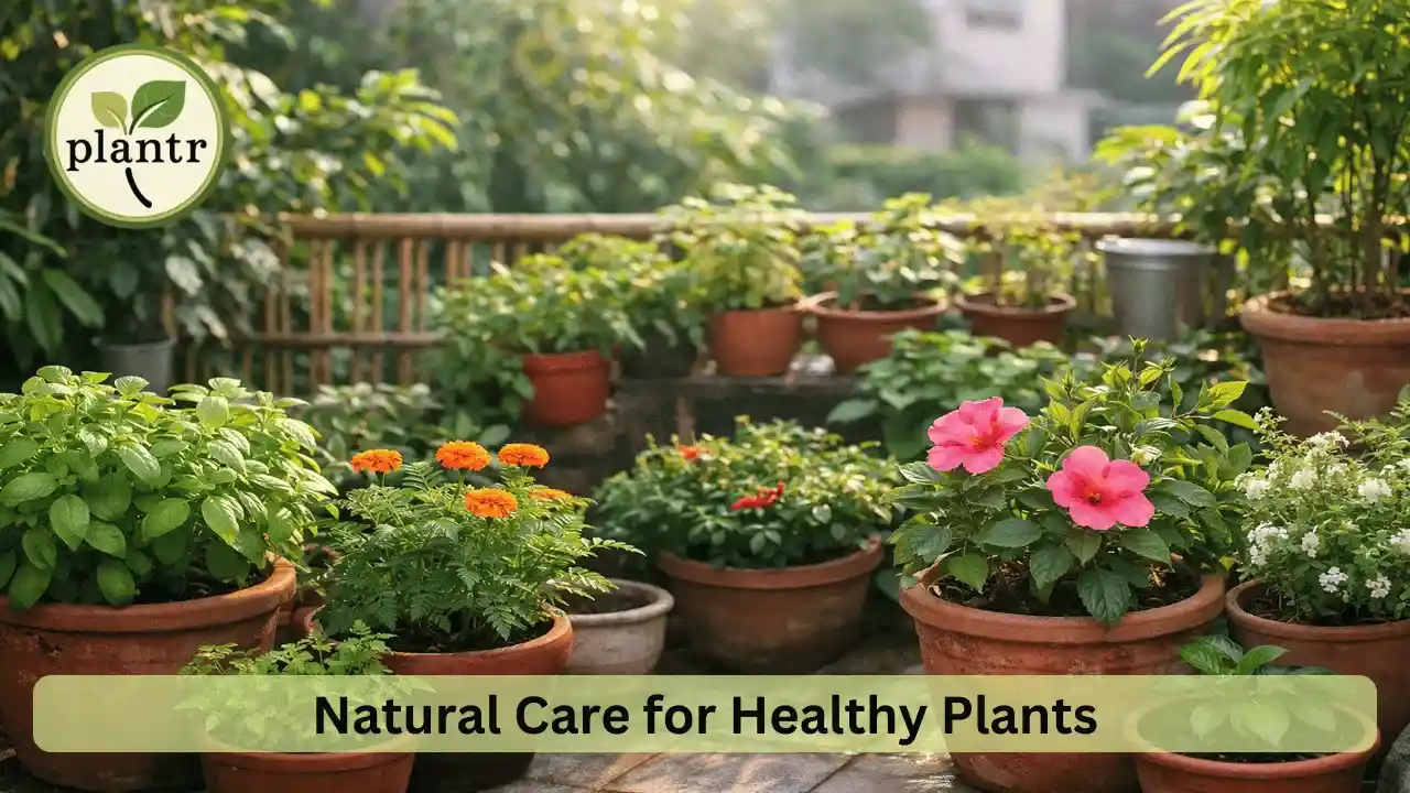 Natural home remedies for common plant diseases in a home garden setting