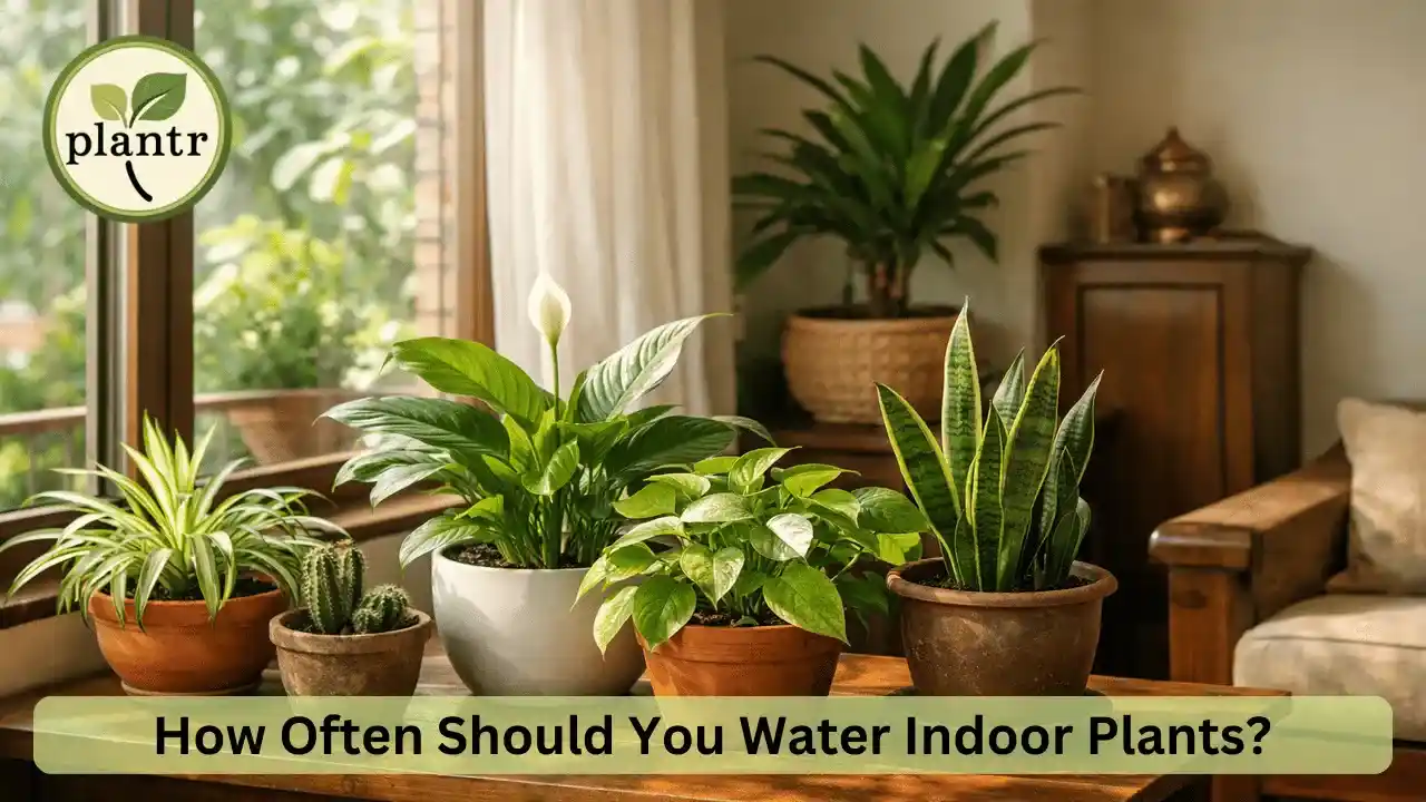 how often should you water indoor plants in an Indian home
